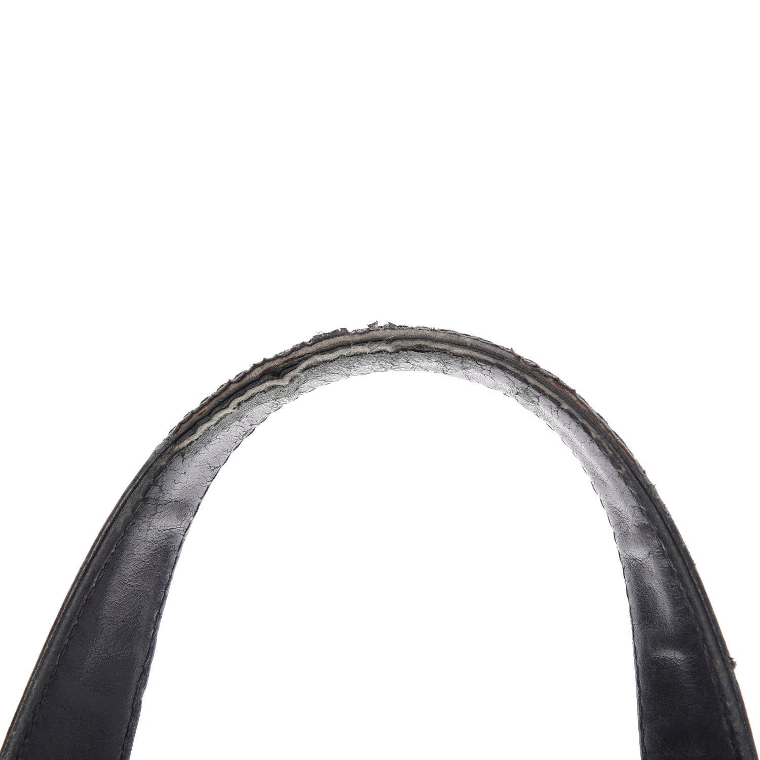Chanel Calfskin Wild Stitch Top Handle Bag Black 10 of 11