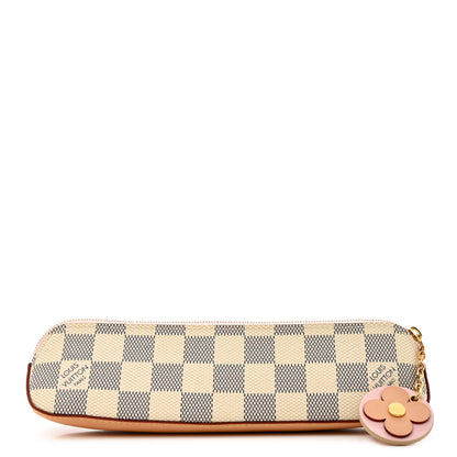 Louis Vuitton Damier Azur Elizabeth Pencil Pouch Rose Ballerine 1 of 7
