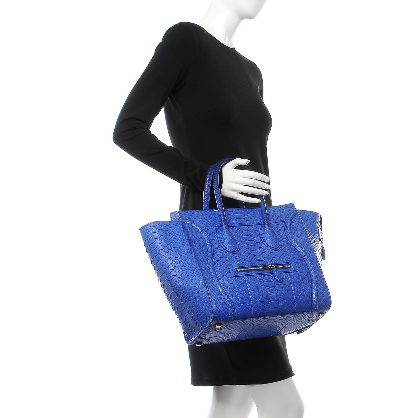 Python Mini Luggage Indigo