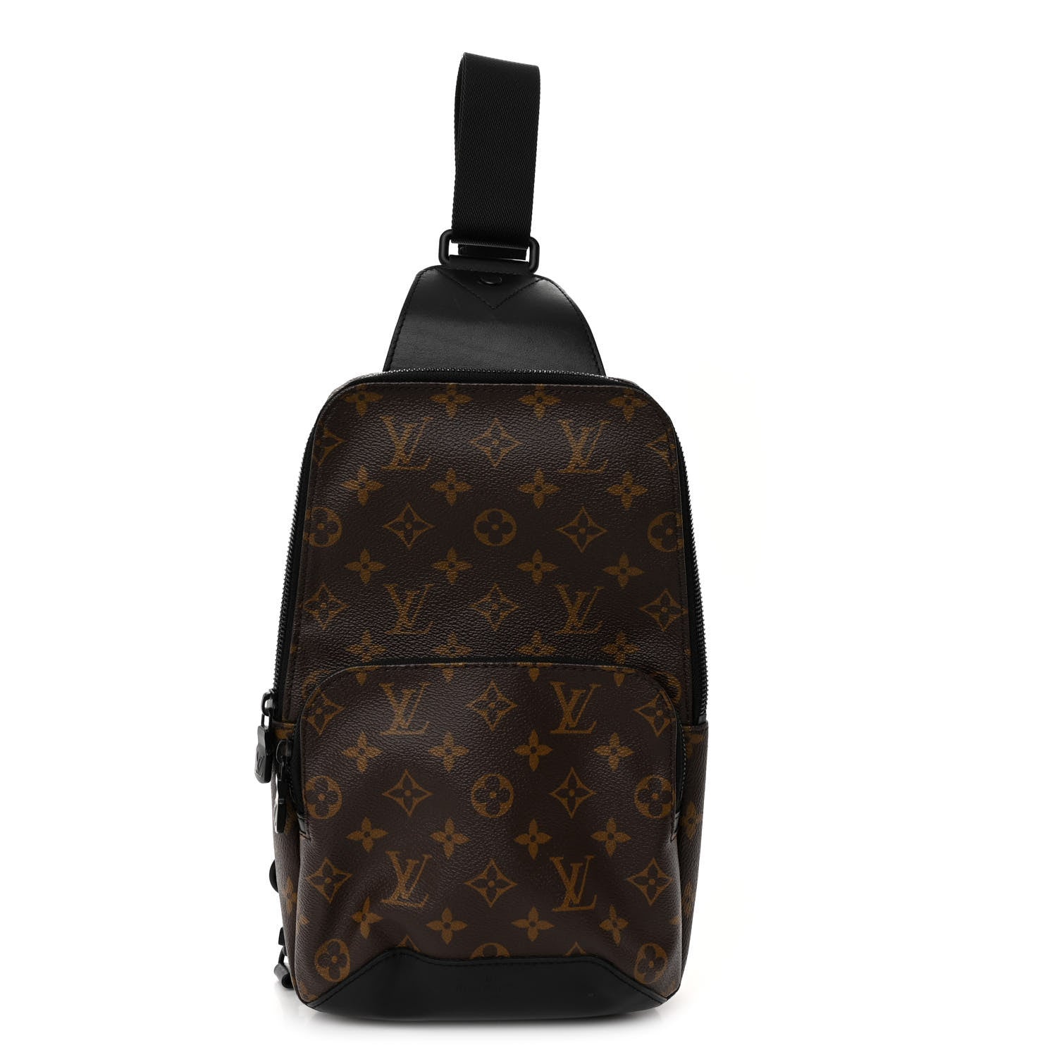 Louis Vuitton Monogram Macassar Avenue Sling Bag 1 of 9