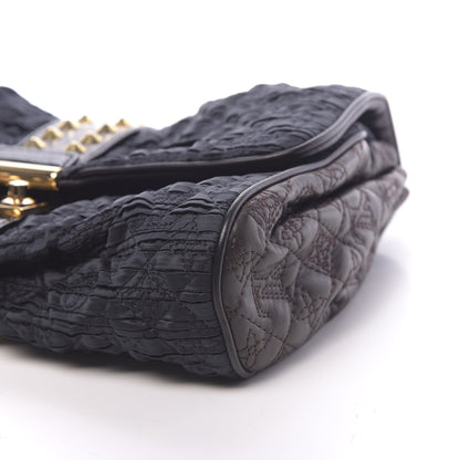 Louis Vuitton Satin Quilted Monogram Coquette Pochette Navy 8 of 10