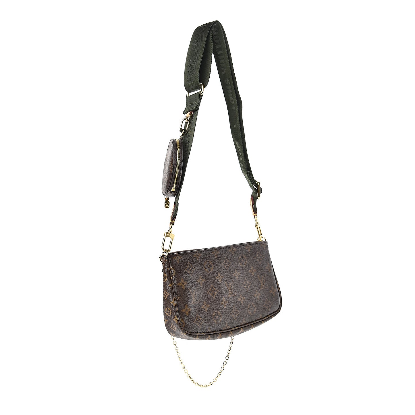 Monogram Multi Pochette Accessories Kaki