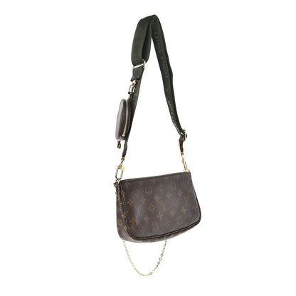 Louis Vuitton Monogram Multi Pochette Accessories Kaki 2 of 12