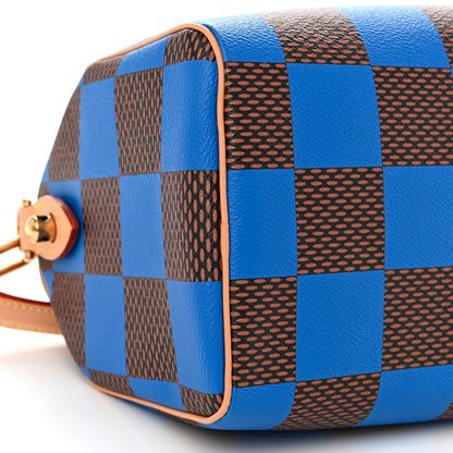 Louis Vuitton Damier Pop Speedy Bandouliere 25 Blue 9 of 10