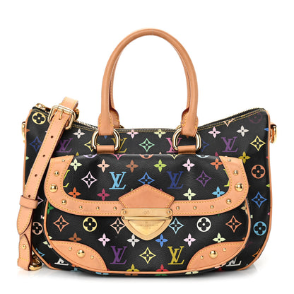 Louis Vuitton Monogram Multicolor Rita Black 2 of 11