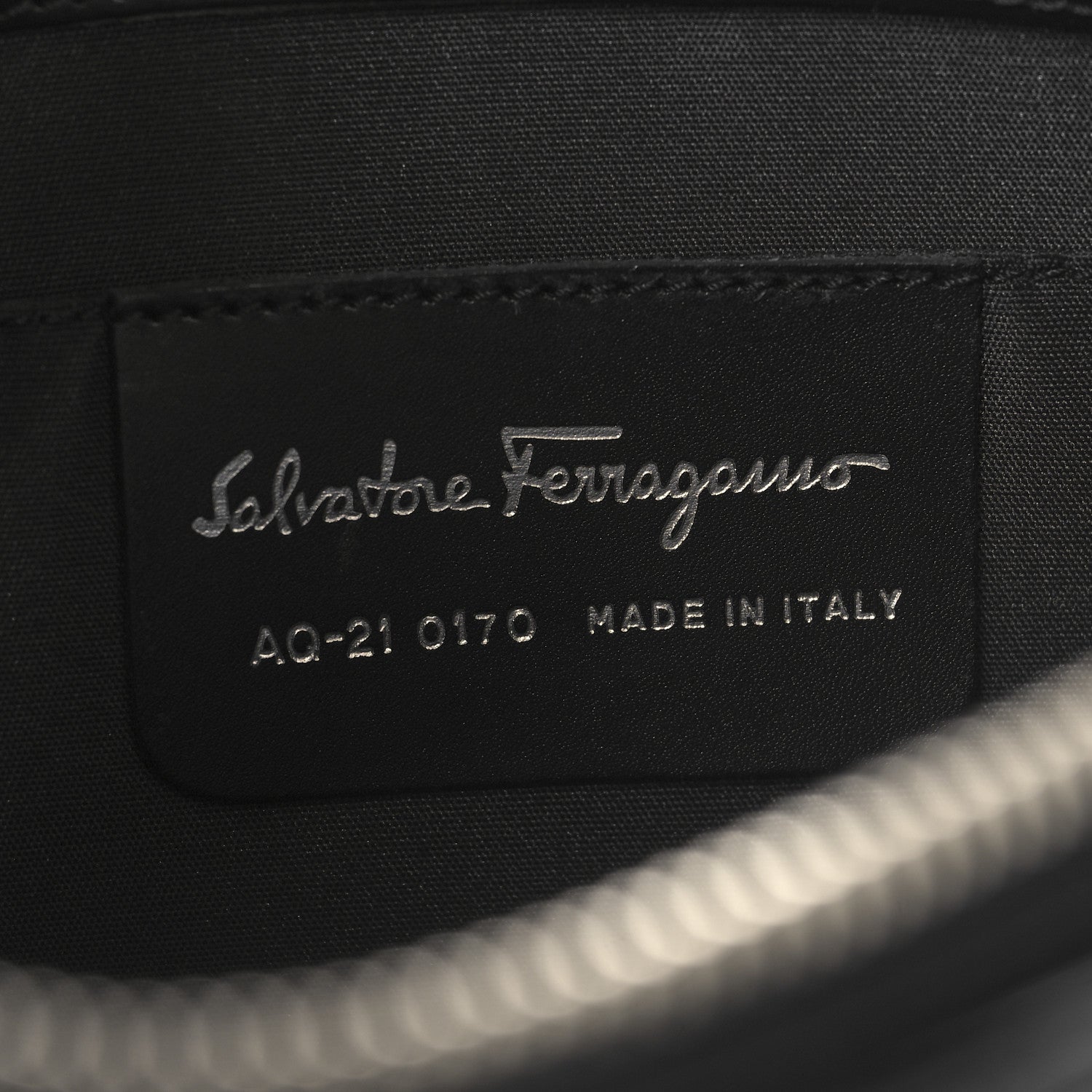 Salvatore Ferragamo Soft Calfskin Gancini Hobo Black 6 of 9