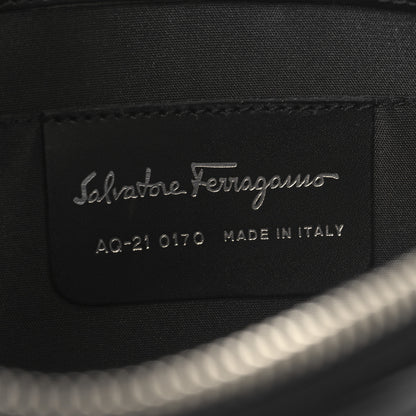 Salvatore Ferragamo Soft Calfskin Gancini Hobo Black 6 of 9