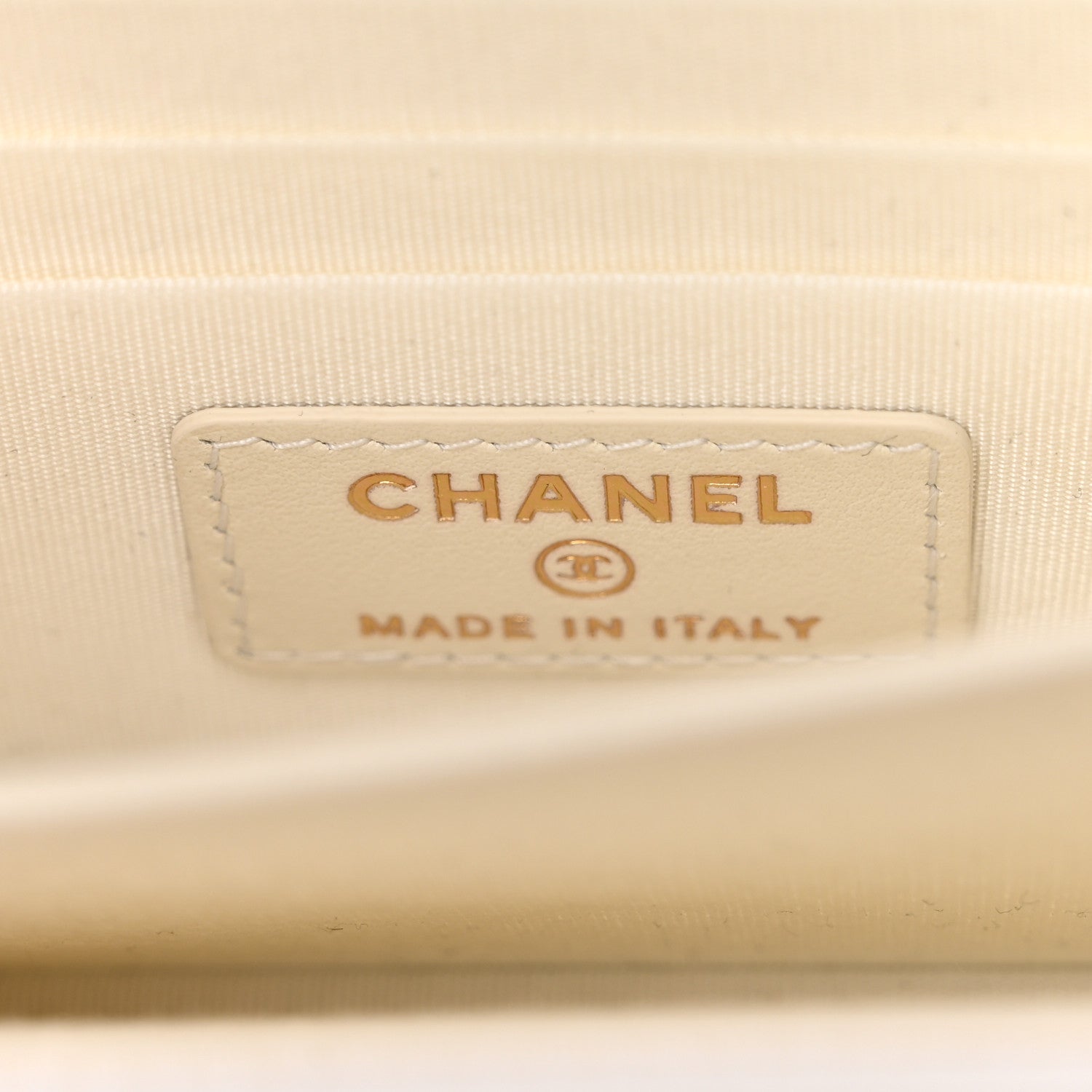 Chanel Calfskin Quilted Mini Maxi Pearls Wallet On Chain WOC White 6 of 10