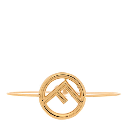 Fendi F Is Fendi Metal Bracelet L Gold 1 of 6