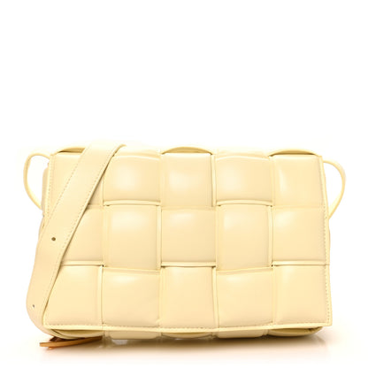 Bottega Veneta Nappa Maxi Intreccio Padded Cassette Crossbody Bag Ice Cream 1 of 8