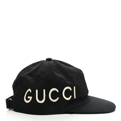 Gucci Cotton Loved Gucci Baseball Hat M Black 5 of 12