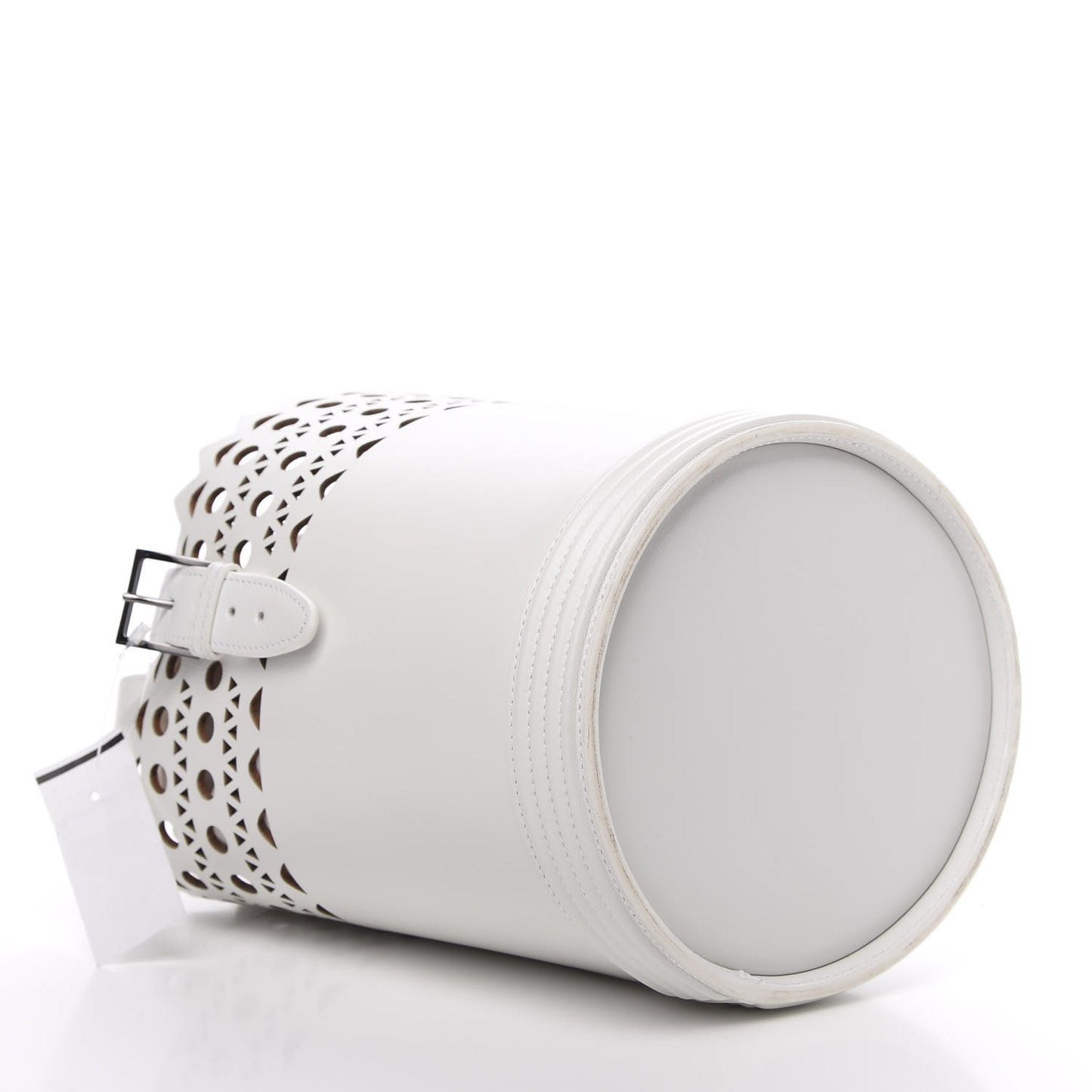 Lux Calfskin Vienne Edition 1992 Bucket Bag White