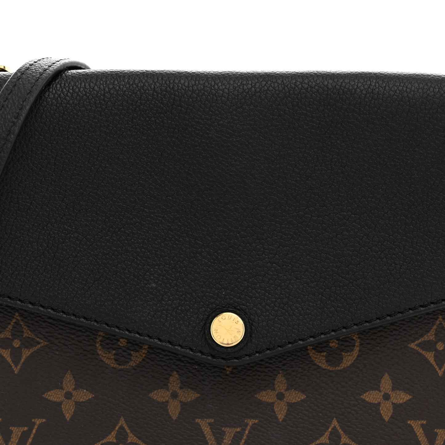 Monogram Twice Pochette Black