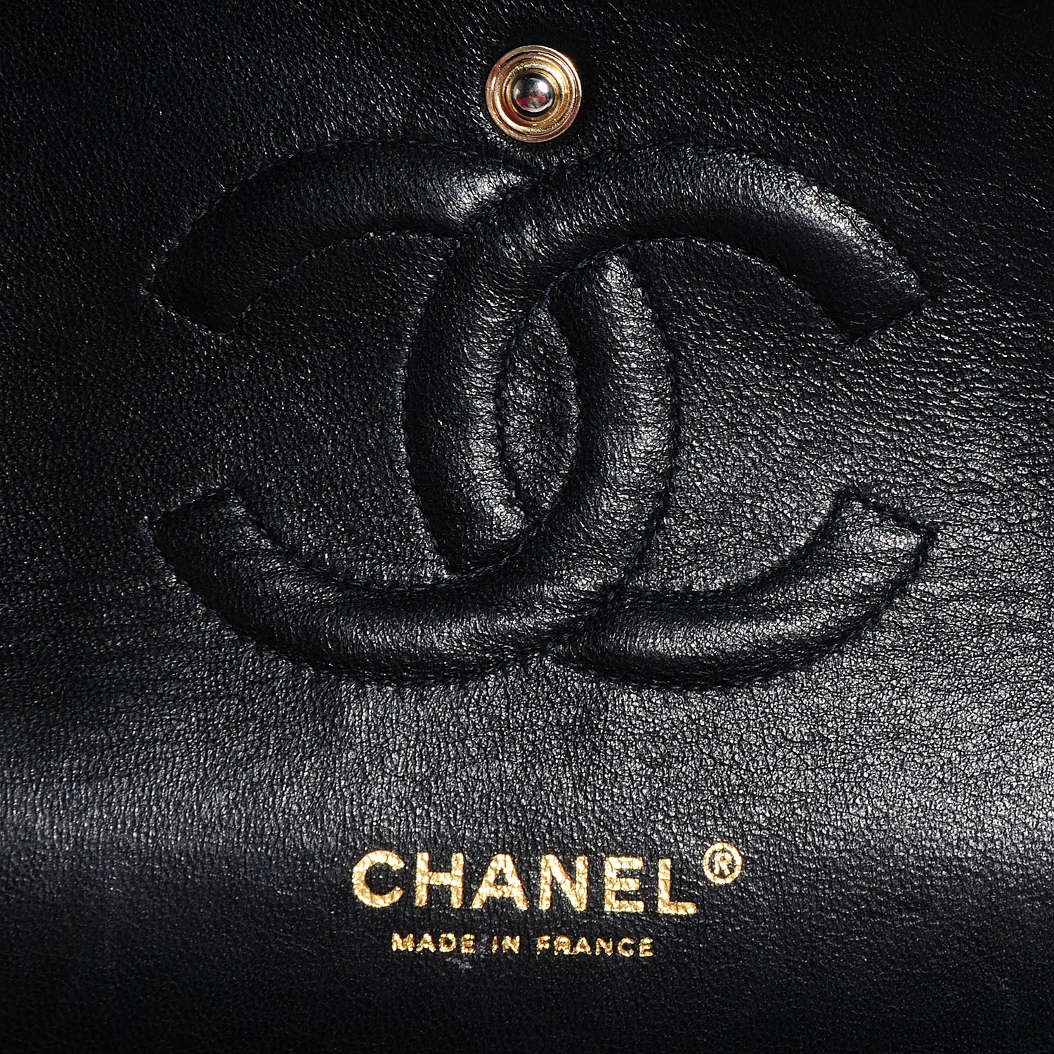 Chanel Caviar Quilted Medium Double Flap Black 6 of 8
