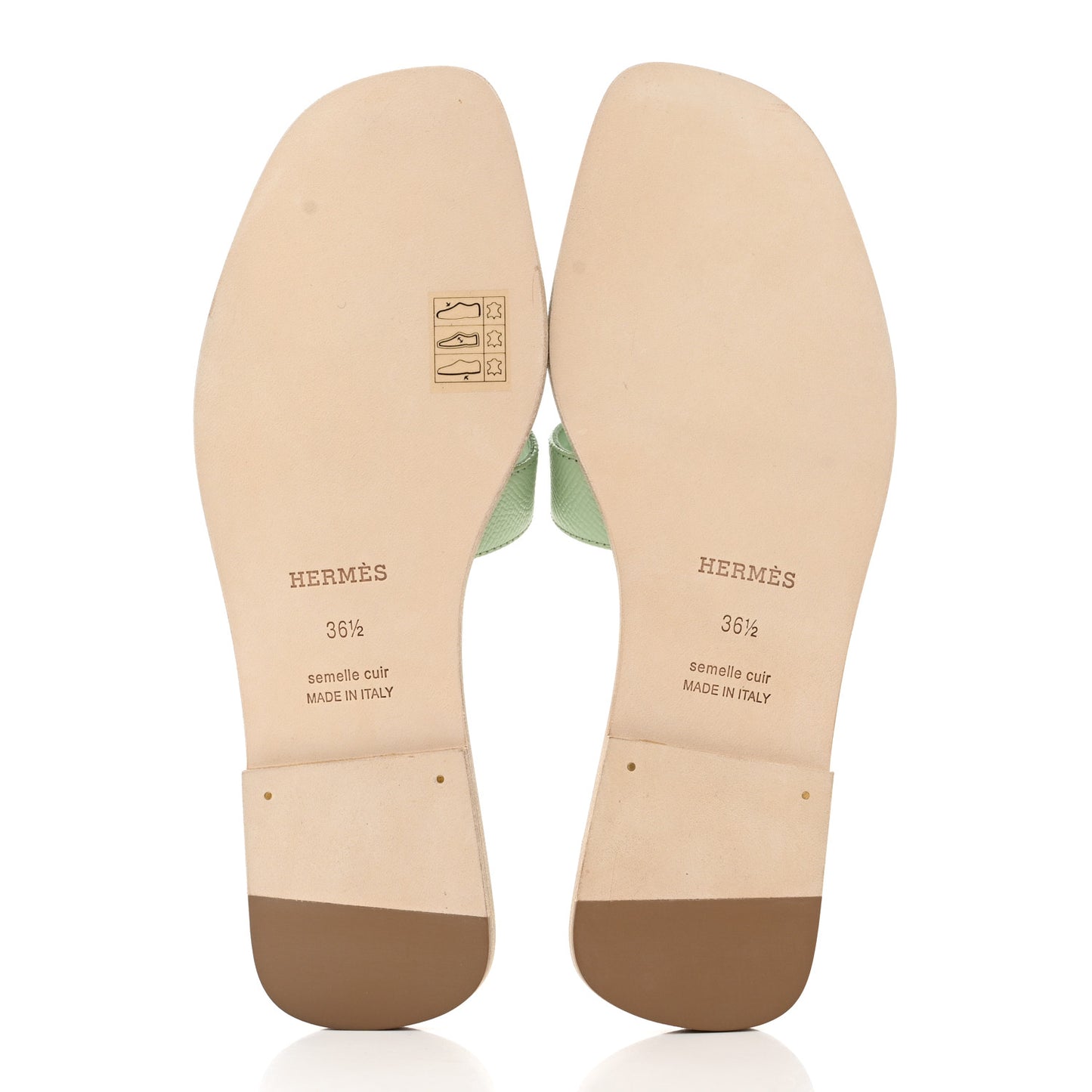 Epsom Oran Sandals 36 Vert Jade