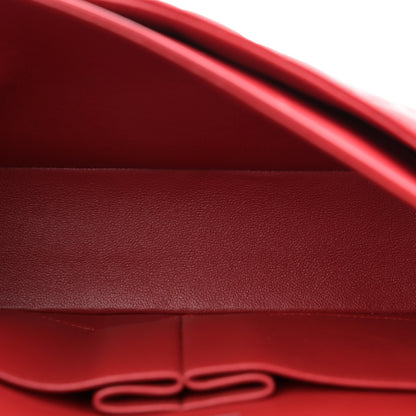Chanel Lambskin Quilted Medium Double Flap Red 5 of 11