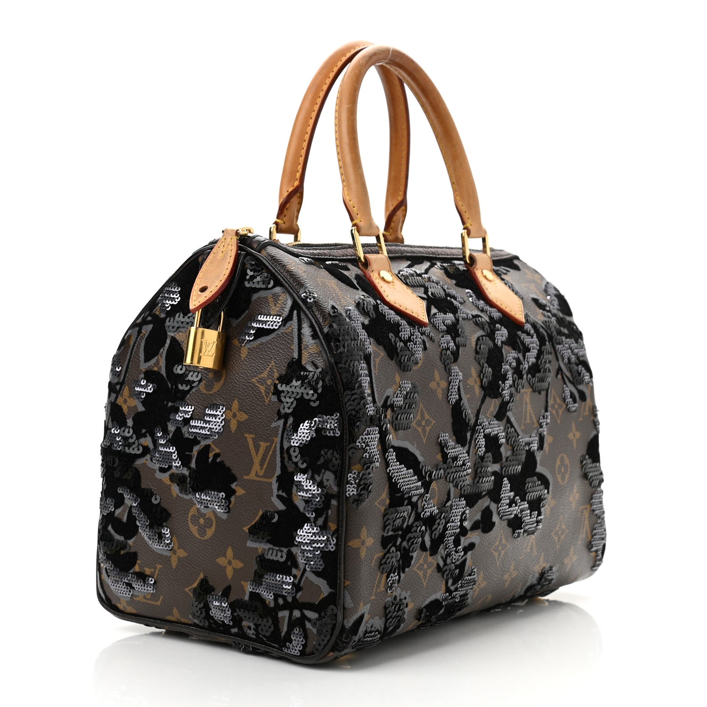 Monogram Fleur De Jais Sequins Speedy 30