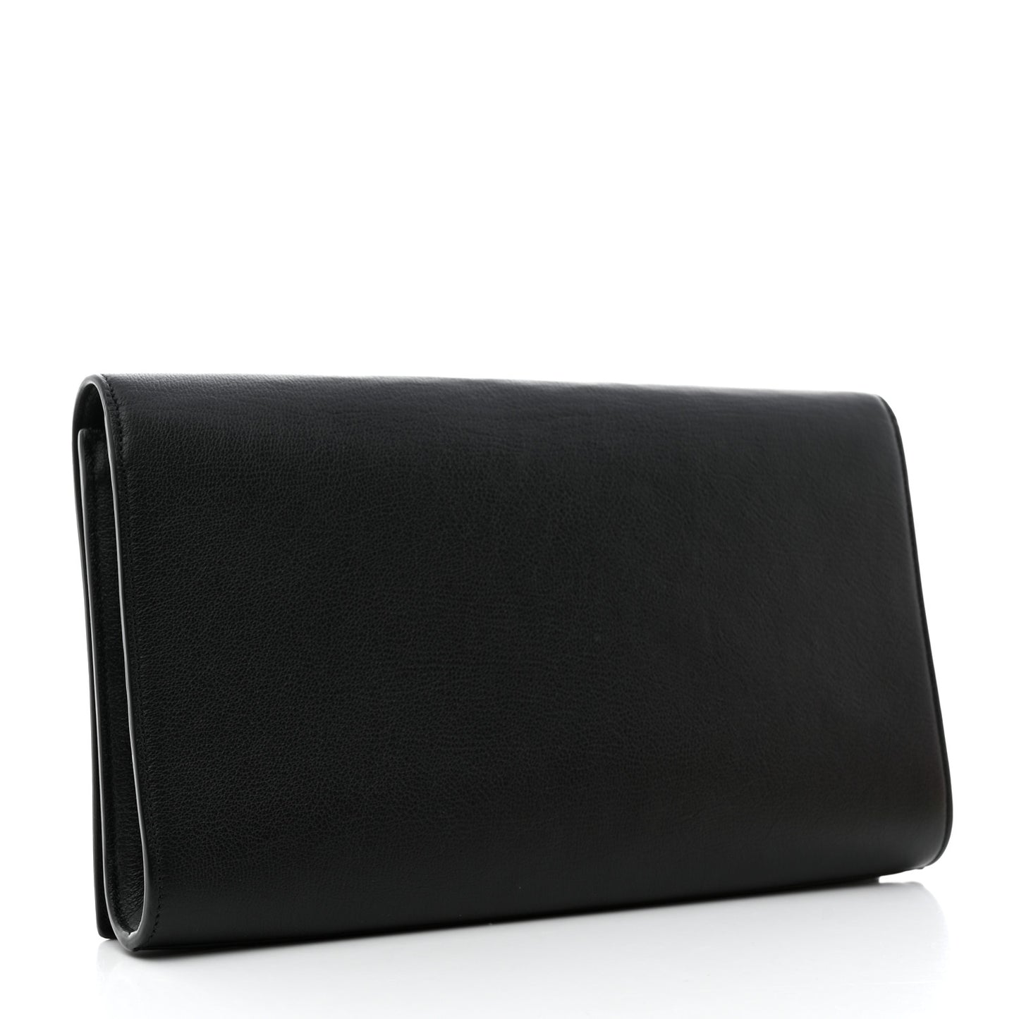Calfskin Monogram Large Belle De Jour Clutch Black