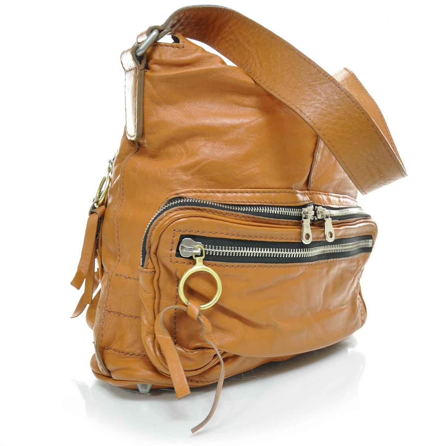 Calfskin Betty Hobo Yellow