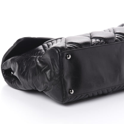 Chanel Lambskin In and Out XL Maxi Flap Black 9 of 11