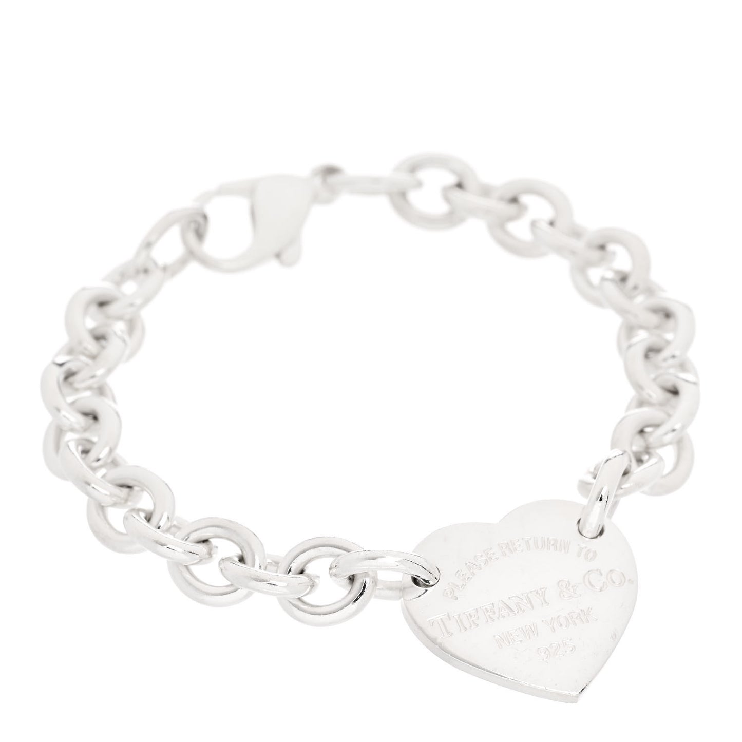 Sterling Silver Return to Tiffany Heart Tag Bracelet