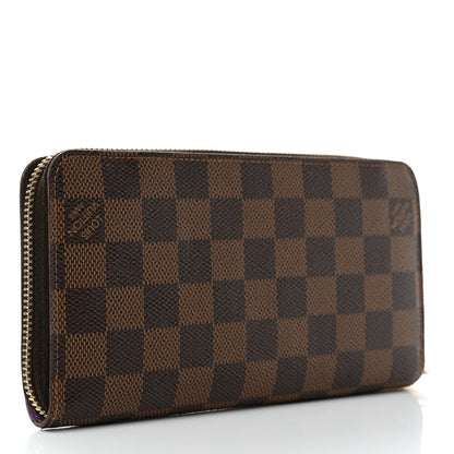 Louis Vuitton Damier Ebene Illustre Zippy Wallet Violet 3 of 7