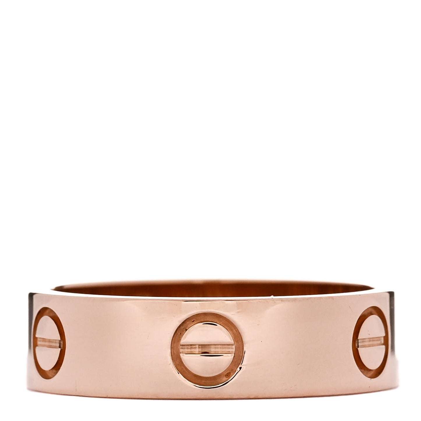 18K Pink Gold 5.5mm LOVE Ring 57 8