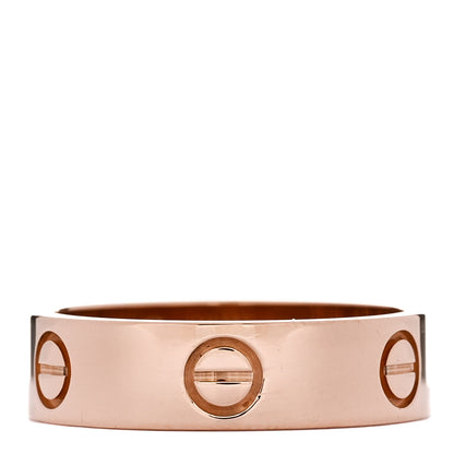 Cartier 18K Pink Gold 5.5mm LOVE Ring 57 8 1 of 6