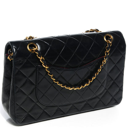 Chanel Lambskin Medium Double Flap Black 3 of 9
