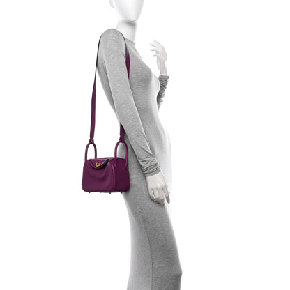 Hermes Swift Mini Lindy 20 Anemone 2 of 14