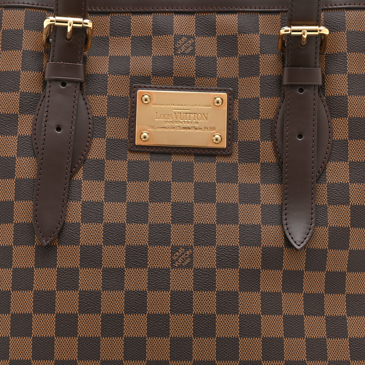Louis Vuitton Damier Ebene Hampstead GM 8 of 10