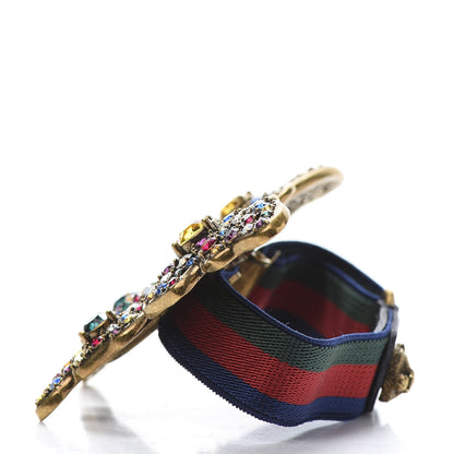 Gucci Web Crystal Butterfly Bracelet Multicolor 4 of 5