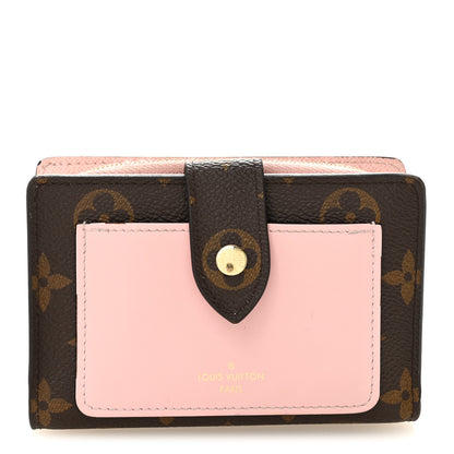 Louis Vuitton Monogram Juliette Wallet Rose Ballerine 1 of 7
