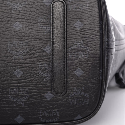 MCM Visetos Large Liz Reversible Shopper Tote Black 13 of 14