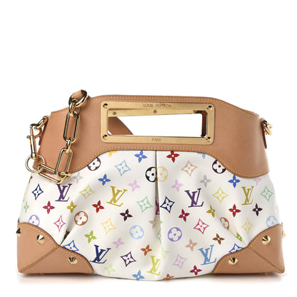 Louis Vuitton Monogram Multicolor Judy MM White 1 of 9