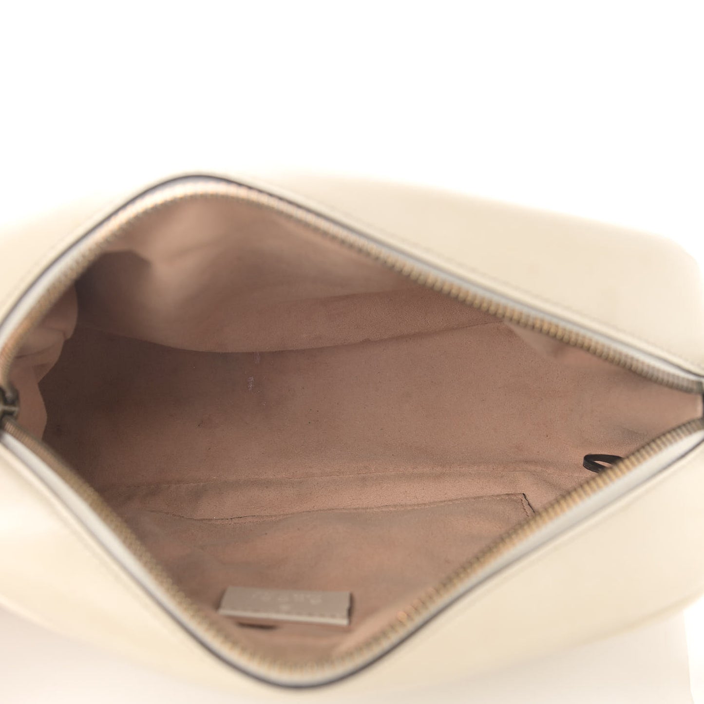 Calfskin Matelasse Small GG Marmont Chain Shoulder Bag White