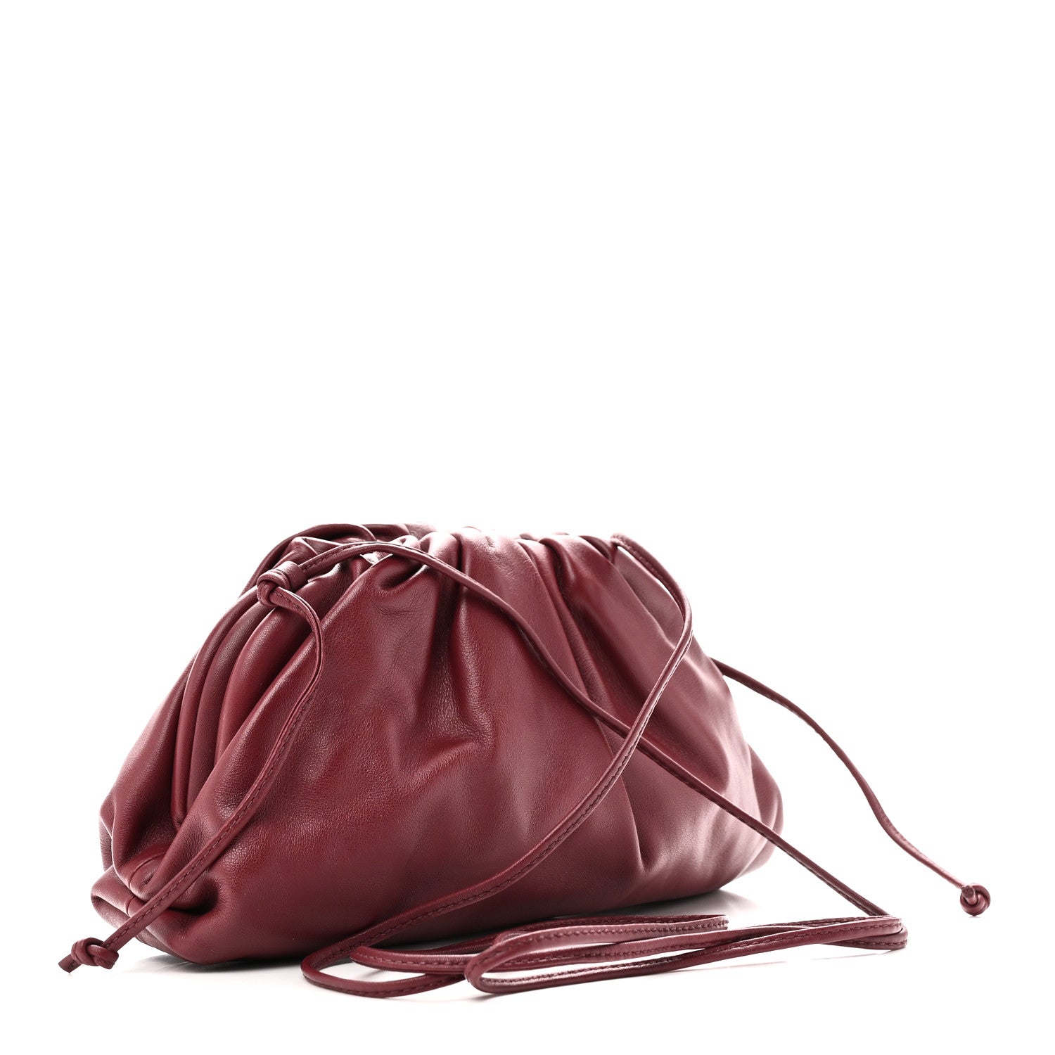 Bottega Veneta Butter Calfskin The Mini Pouch Bordeaux 3 of 10