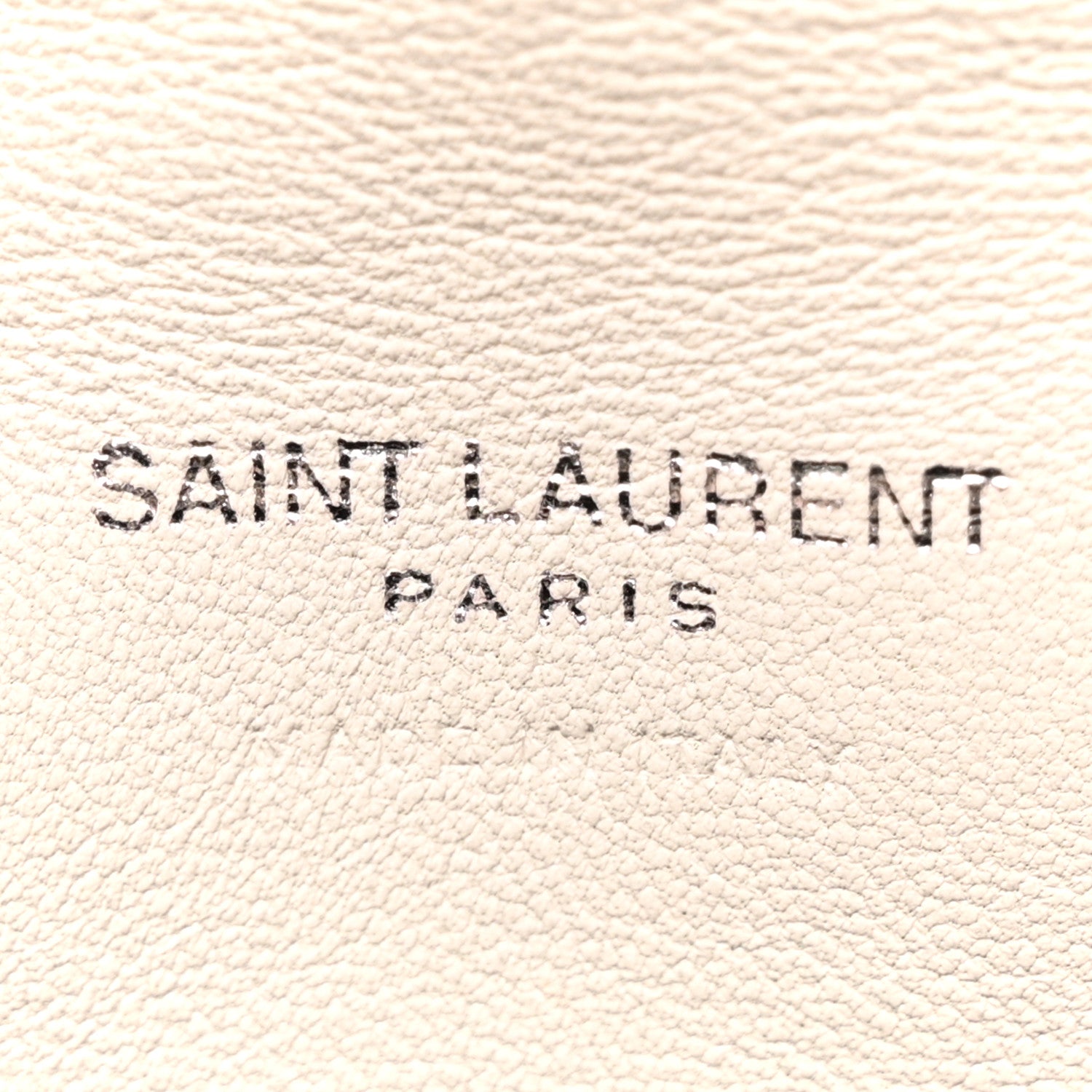 Saint Laurent Lambskin Monogram Loulou Puffer Pouch Clutch Crema Soft 6 of 9