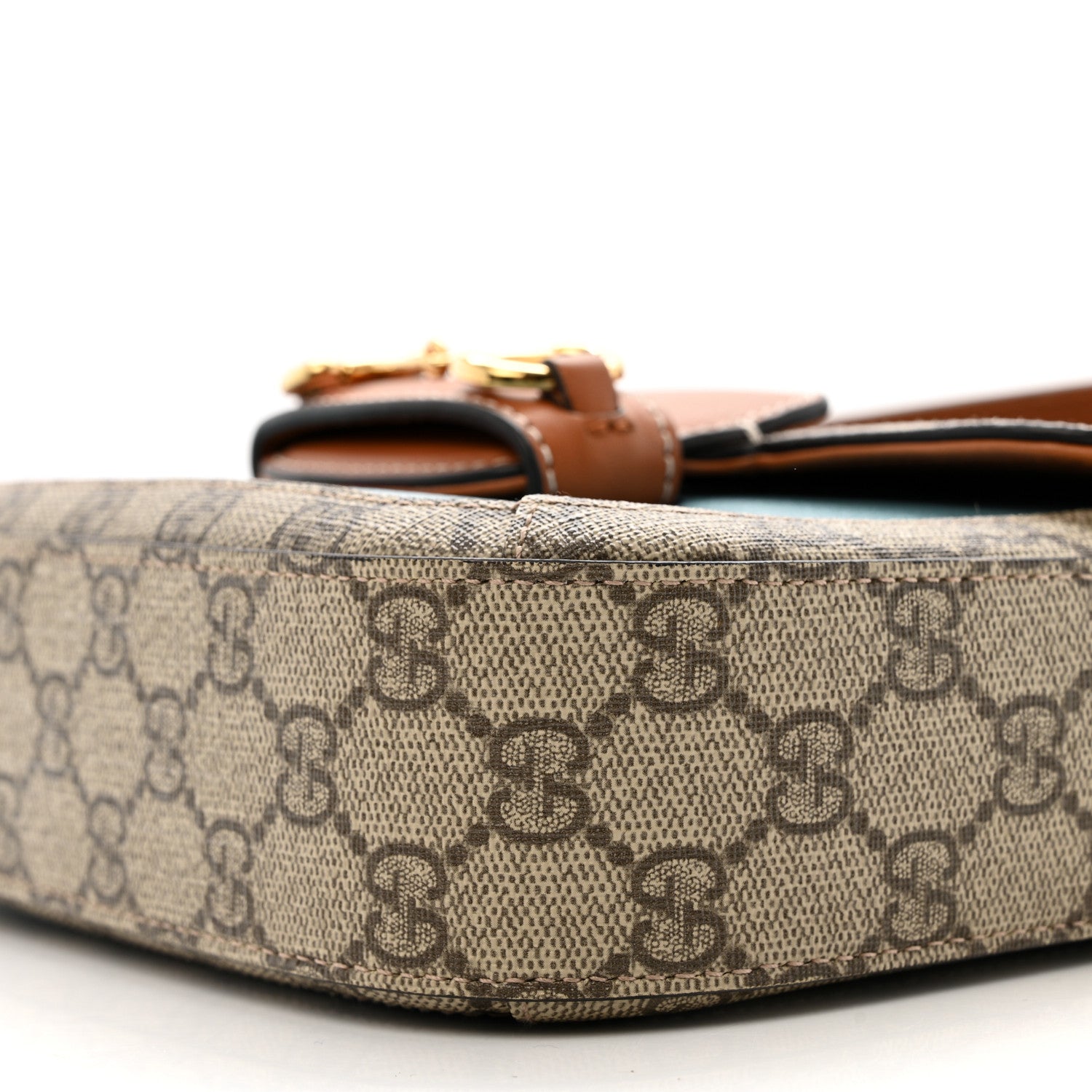 Gucci X DANS LE VERT Textured Dollar Calfskin GG Supreme Monogram