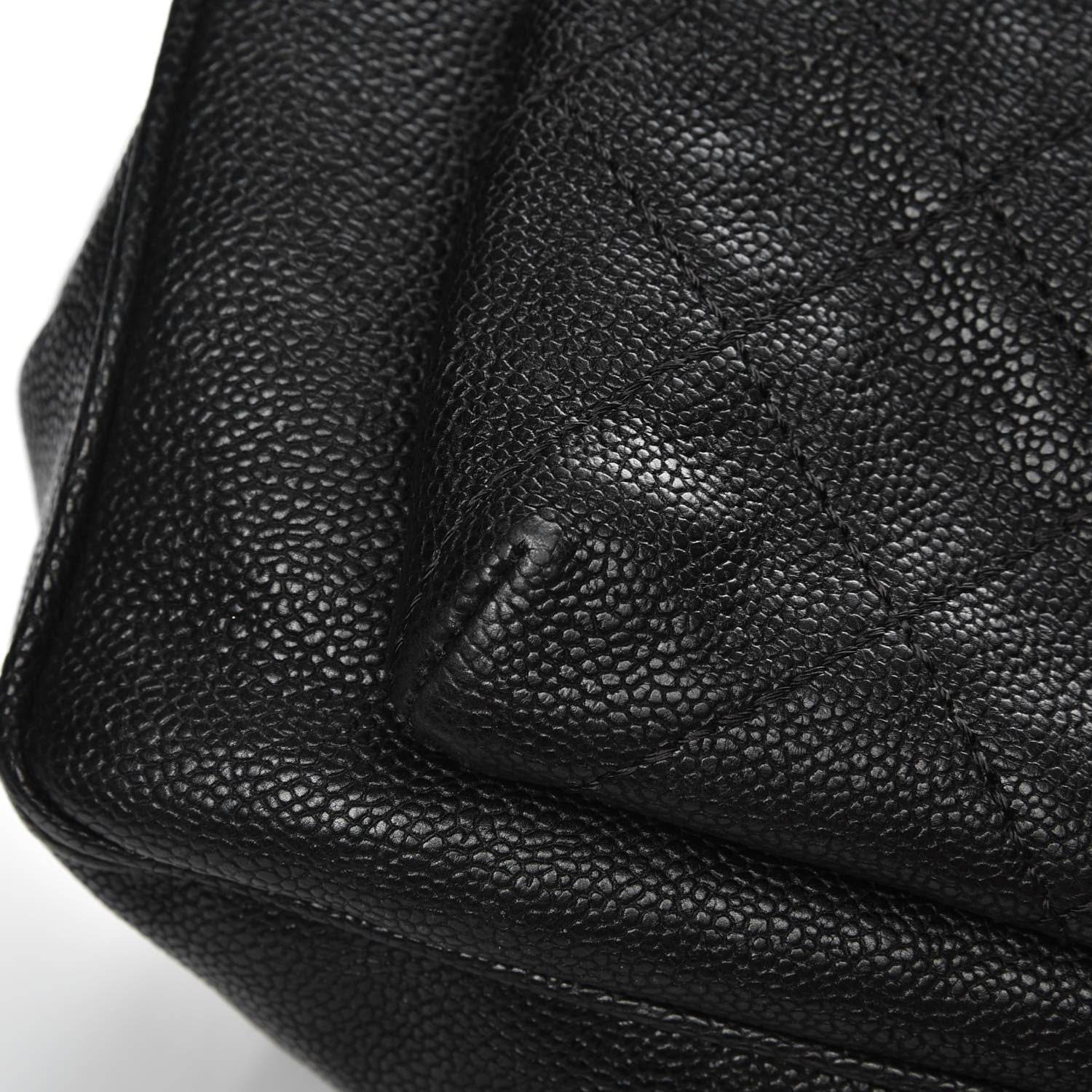 Chanel Caviar Mademoiselle Accordion Flap Black 9 of 9