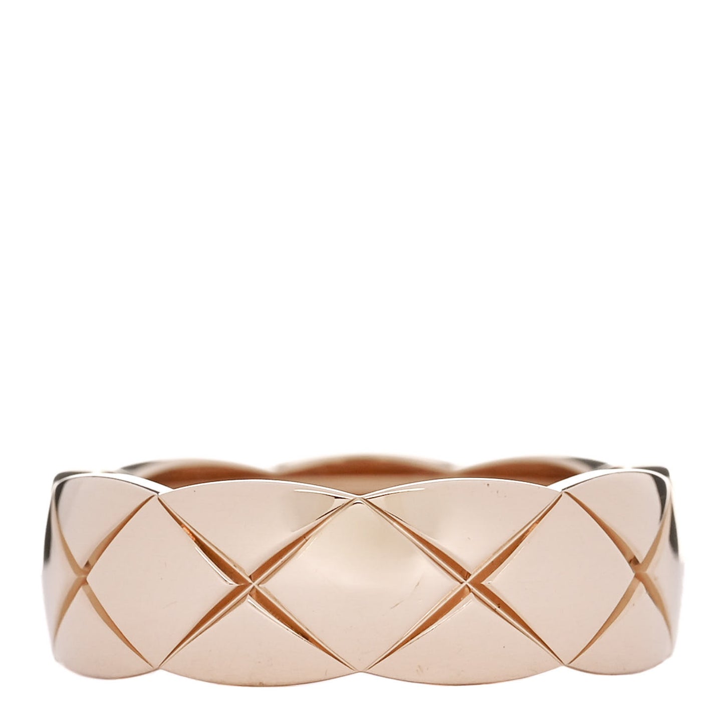 18K Beige Gold Small Coco Crush Ring 55 7.25
