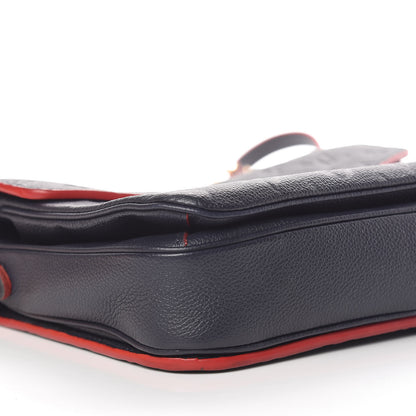 Louis Vuitton Empreinte Pochette Metis Marine Rouge 5 of 12