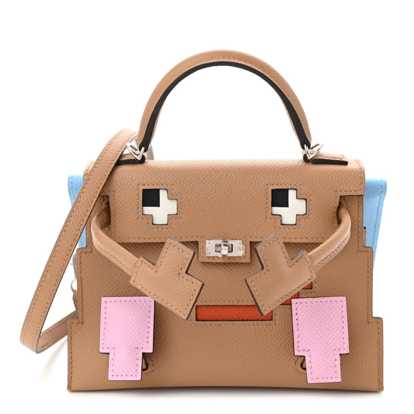 Epsom Swift Quelle Idole Picto Kelly Doll Handbag Chai Mauve Sylvestre Bleu Celeste Terre Battue