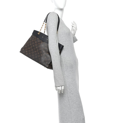 Louis Vuitton Monogram Pallas Shopper Black 2 of 9