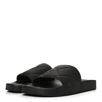 Bottega Veneta Rubber The Slider Sandals 40 Black 3 of 9