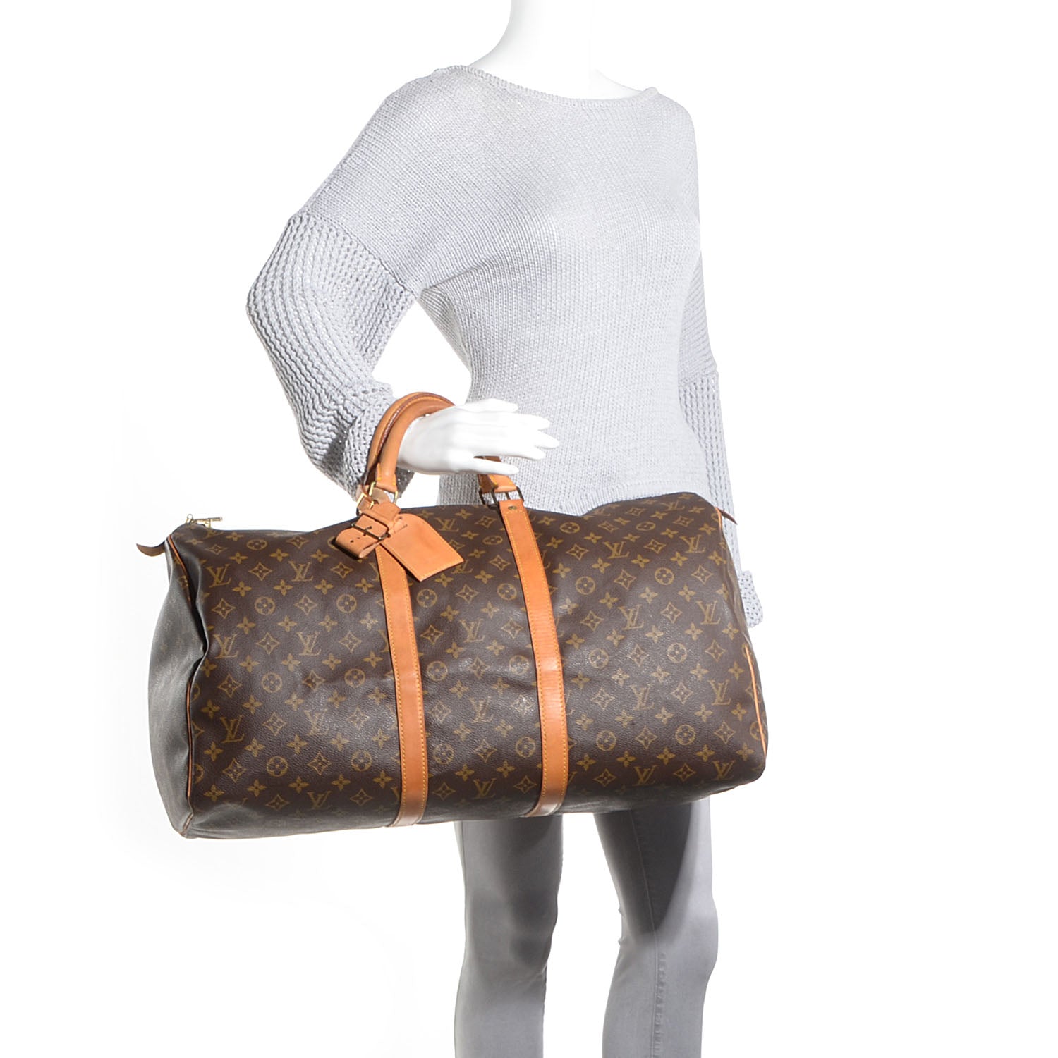 Louis Vuitton Monogram Keepall 55 2 of 7