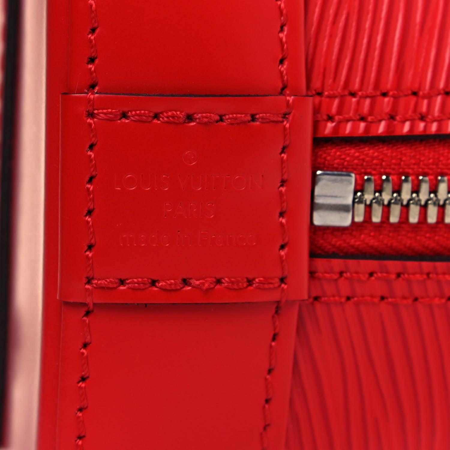 Louis Vuitton Epi Alma BB Coquelicot 6 of 12