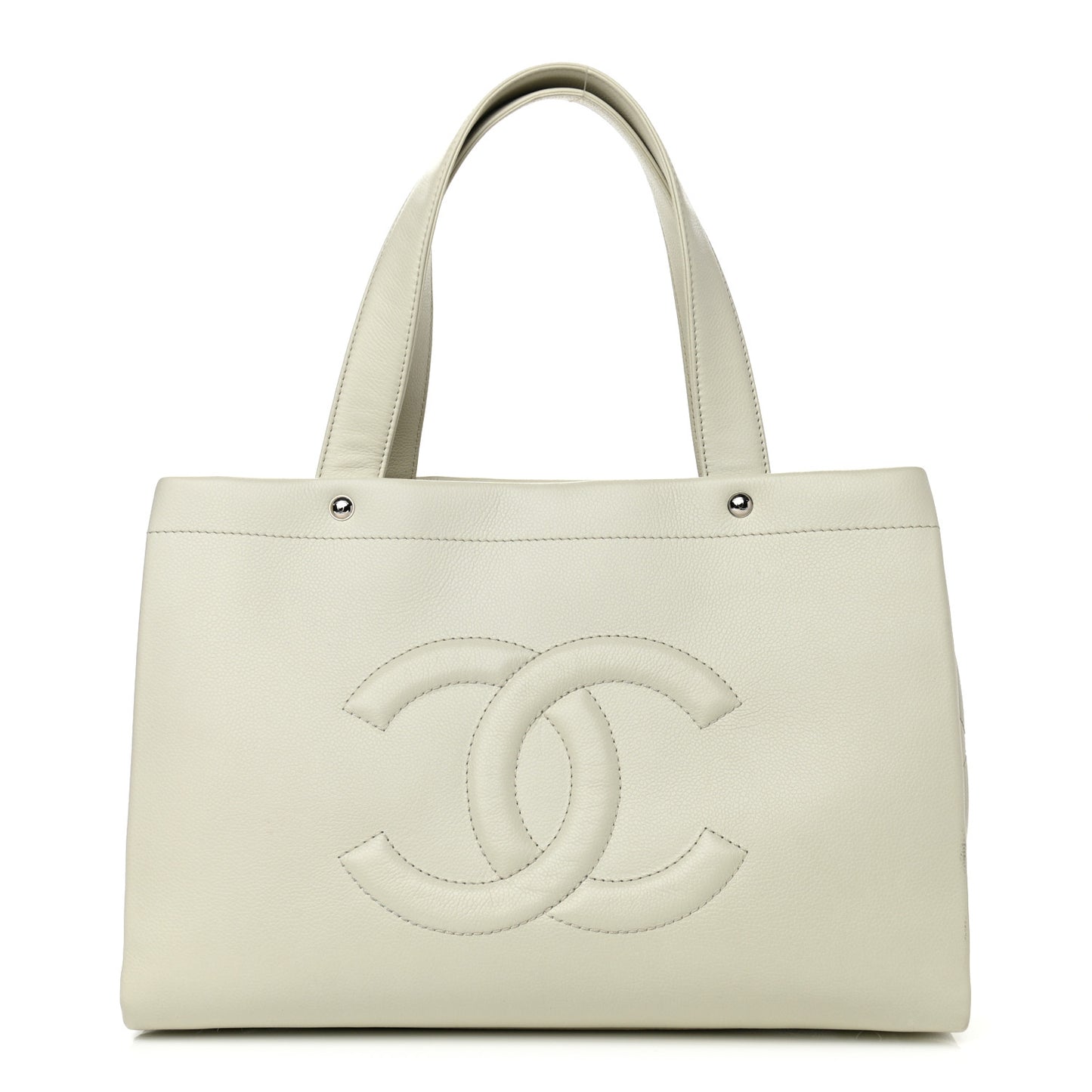 Caviar CC Tote White