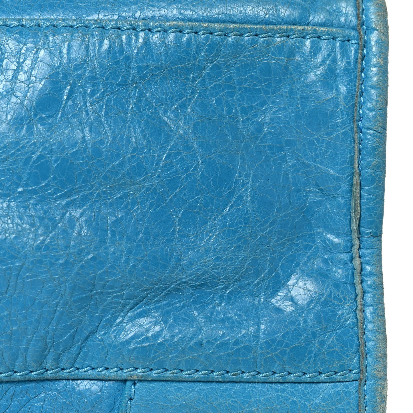 Agneau Giant 21 Silver Hardware City Bleu Paon