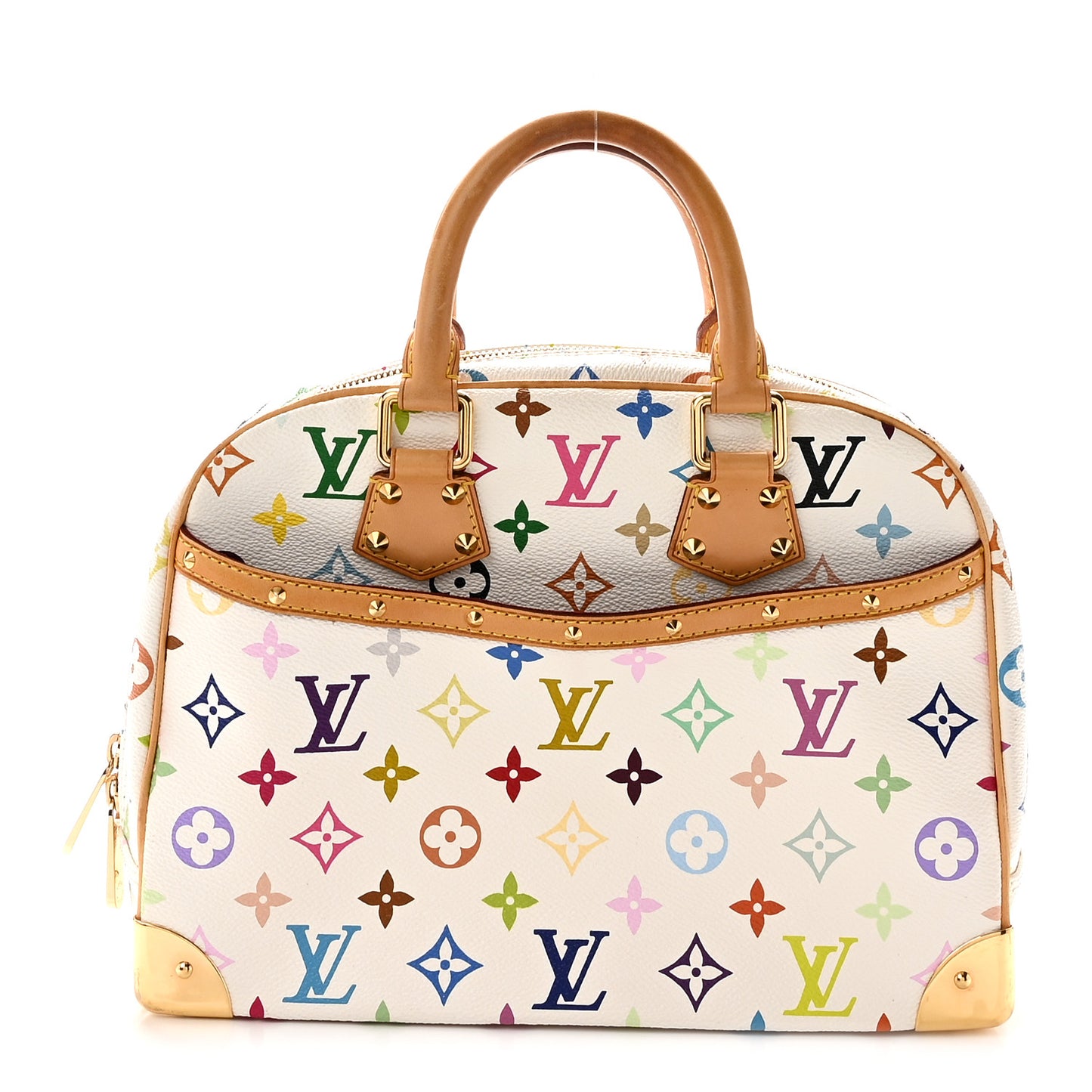 Monogram Multicolor Trouville White